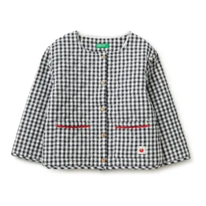 Black Gingham Jacket