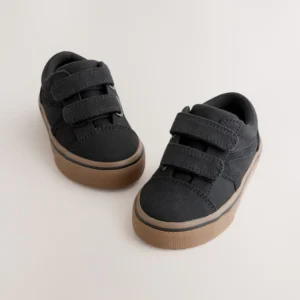 Boys Black Sneakers