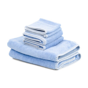 Made In Turkey 6pc Shell Stitch Towel Set