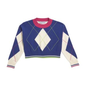 Big Girls Argyle Sweater