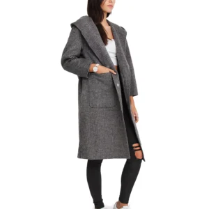 Wool Blend Oversized Coat