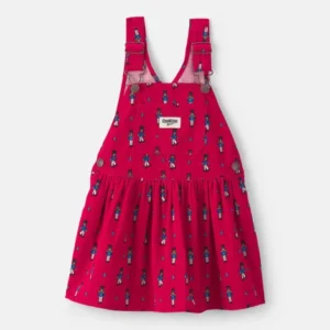 Toddler Girl Nutcracker Corduroy Skirtall