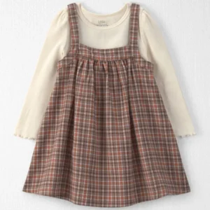 Toddler Girl 2-Piece Organic Cotton Jumper Set