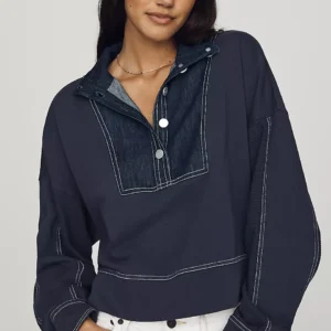 100% Cotton East-West Pullover