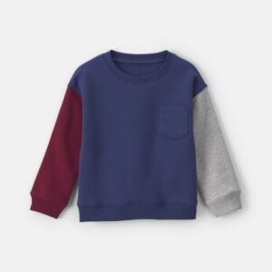 Toddler Boy Color Block Pullover Sweatshirt