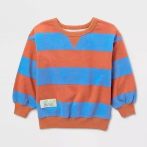 Toddler Boys' French Terry Crewneck Sweatshirt