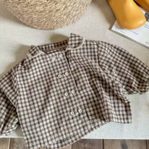 Brown Checked Shirt