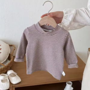 Striped Turtleneck