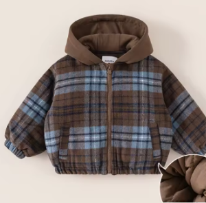 Plaid Bomber Jacket