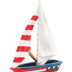 12in Americana Boat Decor