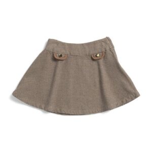 Girls Houndstooth Skirt