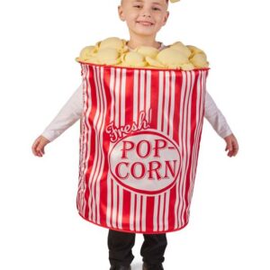 Popcorn Bucket And Hat Costume