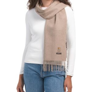MOSCHINO Made In Italy Wool Scarf